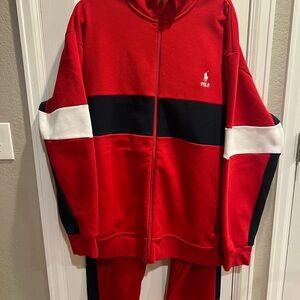 Polo Ralph Lauren Big&Tall Men’s Double Knit Set  Red,Navy,White Sz 2XL